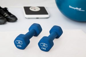 dumbells exercice fitness